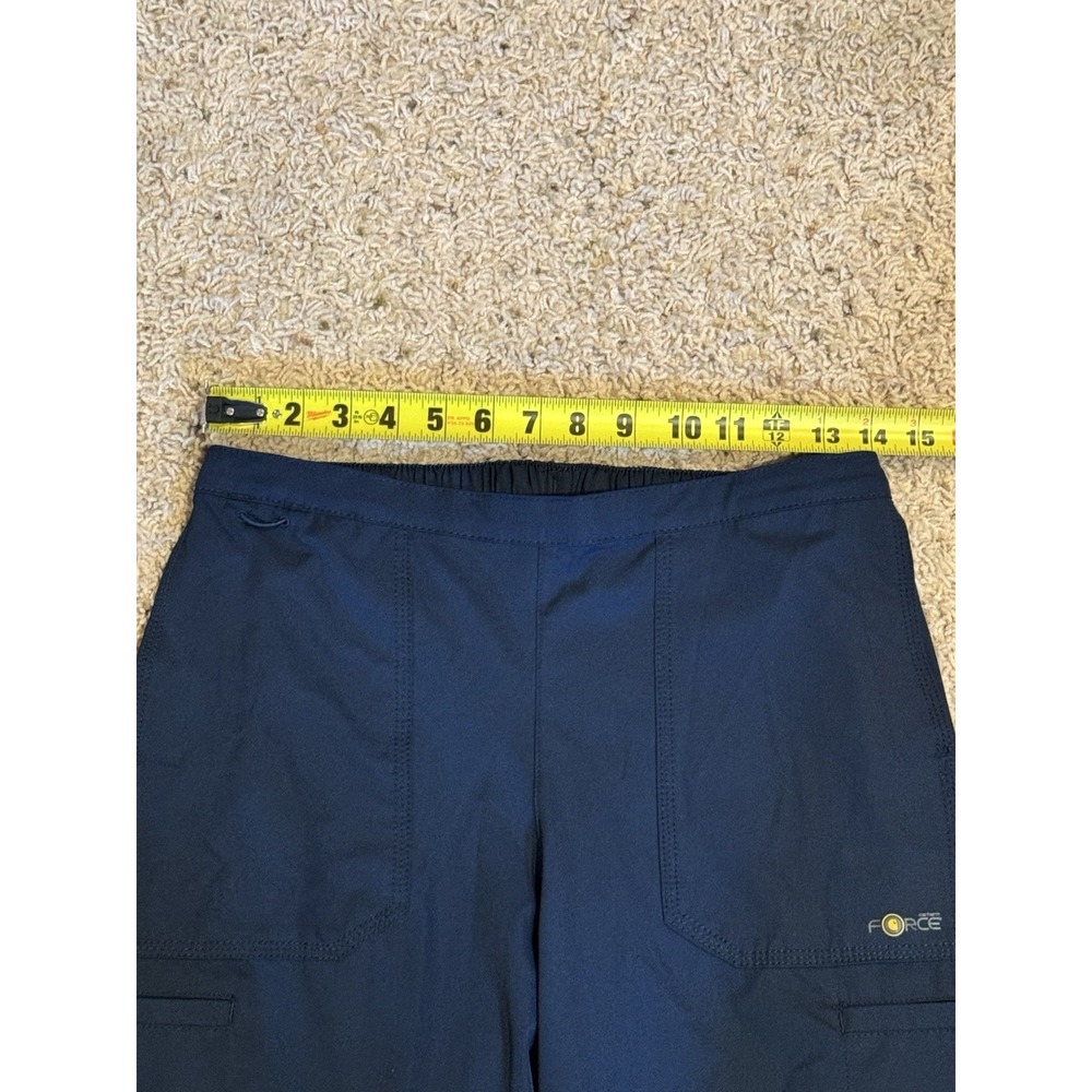 Carhartt Force Scrub Pants Navy Blue Women's Small Quick-Dry Stretch Workwear - Picture 8 of 9